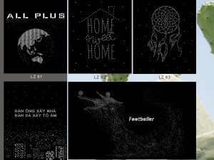 Rèm Xuyên Sáng 09